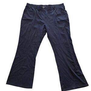 DGD Women's Black Boot Cut Pants Navy Blue 3XL NWT